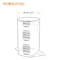 Powertec Clear Plastic Dust Collection Bag, 19-1/2 In Dia x 33-In, for machine with 19 in.Filter Drum, 5PK 70009V - alternate 5